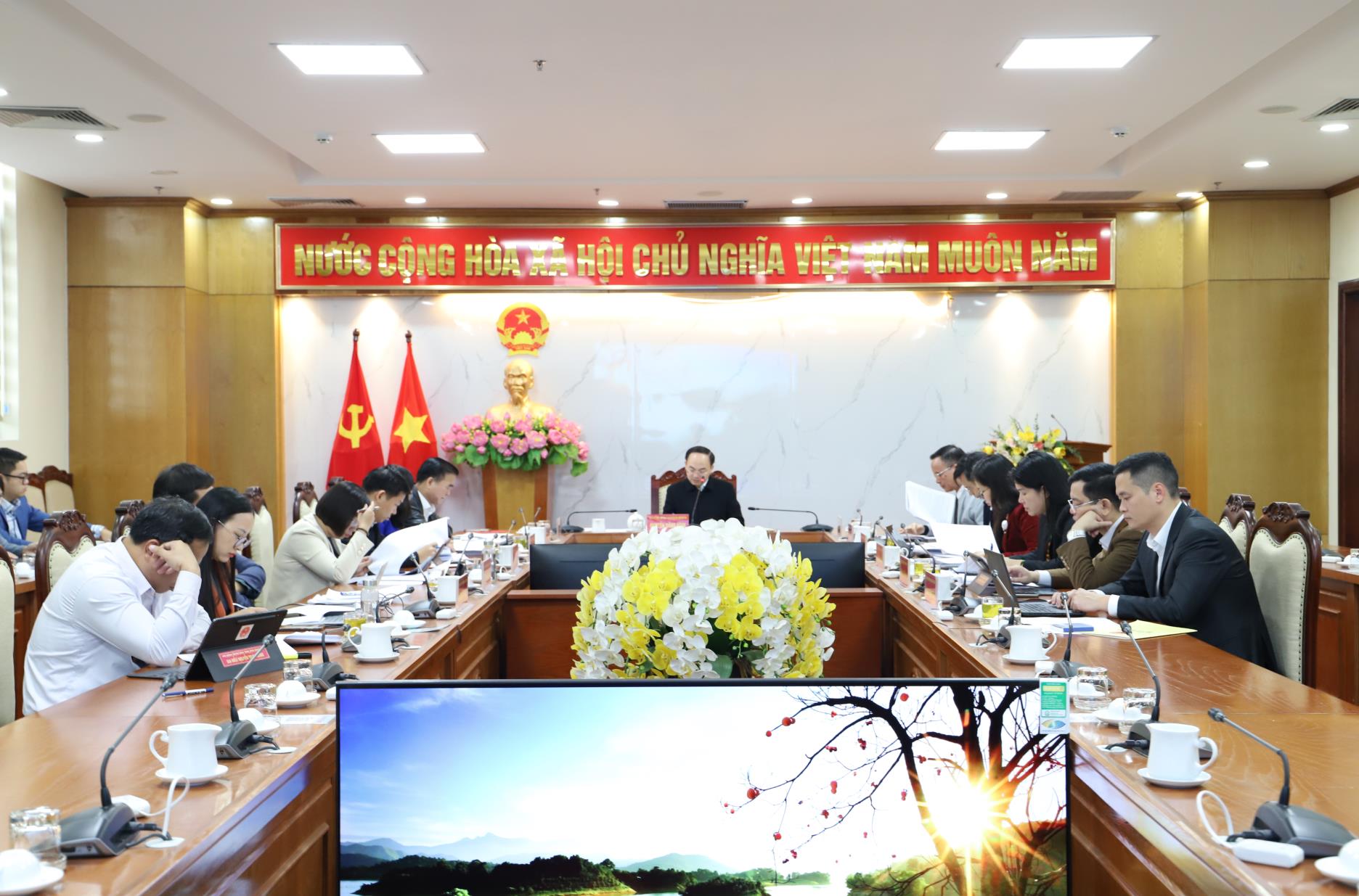 Thường trực HĐND tỉnh tổ chức Hội nghị cho ý kiến vào dự thảo Đề án của Hội đồng nhân dân tỉnh